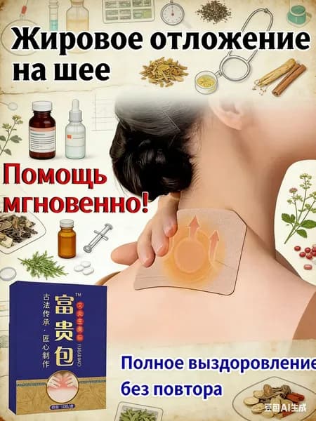 Инновационный бестселлер GEALFIS 20 пластырей для дневного и ночного исправления осанки и шейного горба