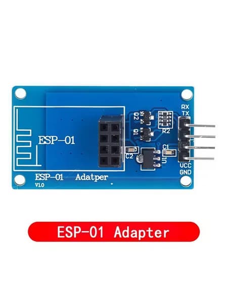 Беспроводной модуль ESP8266 ESP-01 с адаптером для прототипов умных устройств и автоматики