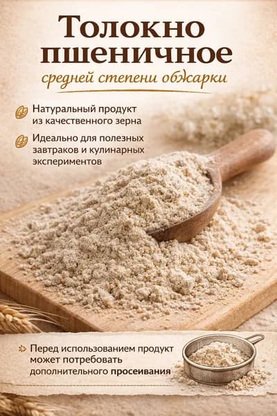 Толокно пшеничное 500 г Дагестан