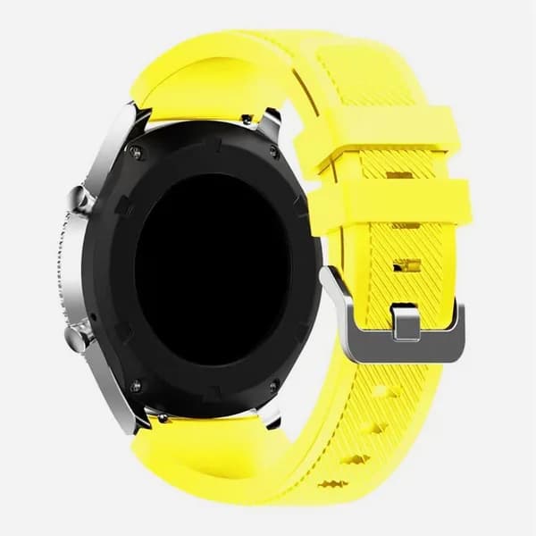 Силиконовый ремешок для смарт-часов 20 и 22 мм, совместим с Gear S3, спортивный сменный браслет для умных часов, удобный аксессуар
