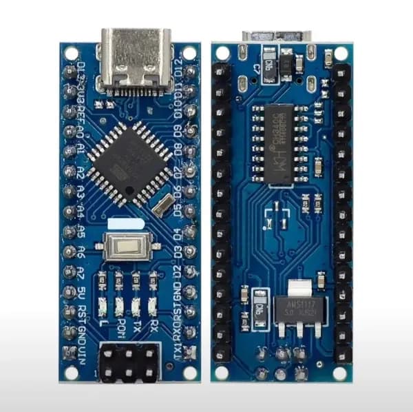 USB-контроллер Arduino Nano V3.0 с загрузчиком CH340 ATMEGA328P TYPE-C 16 МГц
