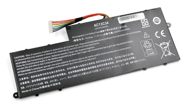 Аккумулятор для Acer Aspire AC13C34, Aspire V5-122P, Aspire E3-112, Aspire V5-132P, Aspire E3-111 ES1 111 V3 112P 111P