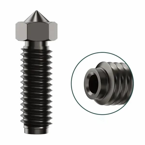 Сопло 0.8 мм для Anycubic Kobra 3, HS закаленная сталь, одноканальное