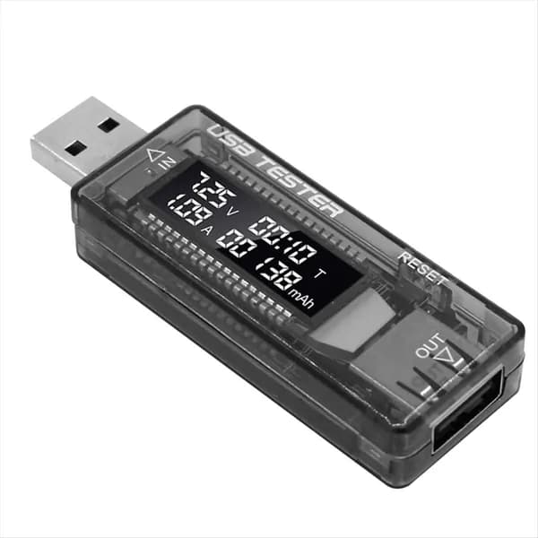 USB-тестер Зарядное устройство для измерения тока и напряжения Тестер емко