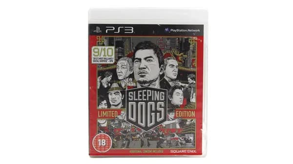 Sleeping Dogs Limited Edition (PS3) Винтаж