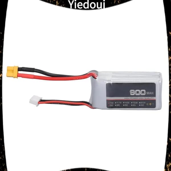 RC Battery Pack, надежная производительность 900mAh 25C, для RC самолетов 2S