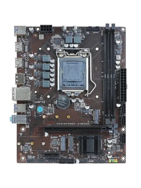 Материнская плата BASETECH H510M-K (LGA1200, mATX, H510, 2xDDR4, 1xPCI-Ex16, HDMI+DP) (BT-H510M-K)
