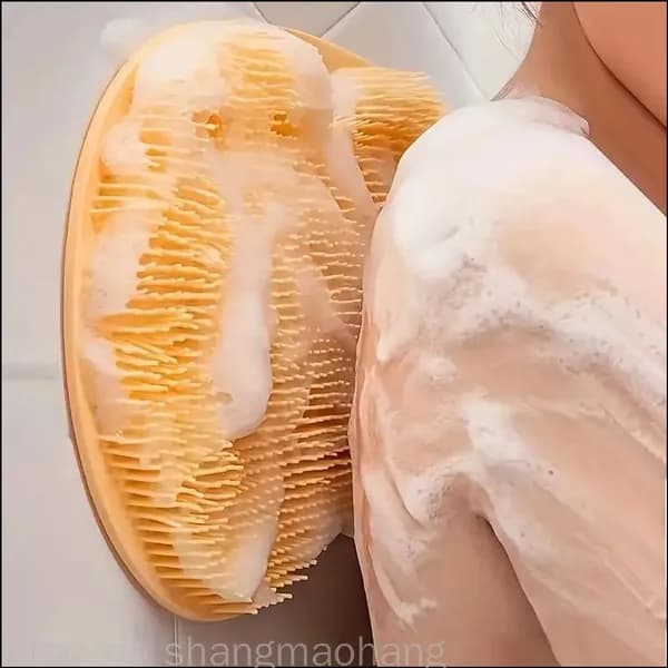 Премиумковрик силиконовый для душа, применяемый при растирании ступней и корпуса, антискользящий и многофункциональный, массажный.
