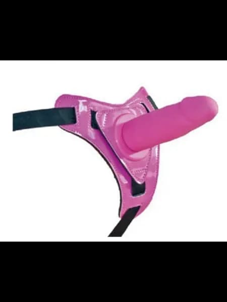 Страпон LoveToy 11 см 3 см розовый силикон