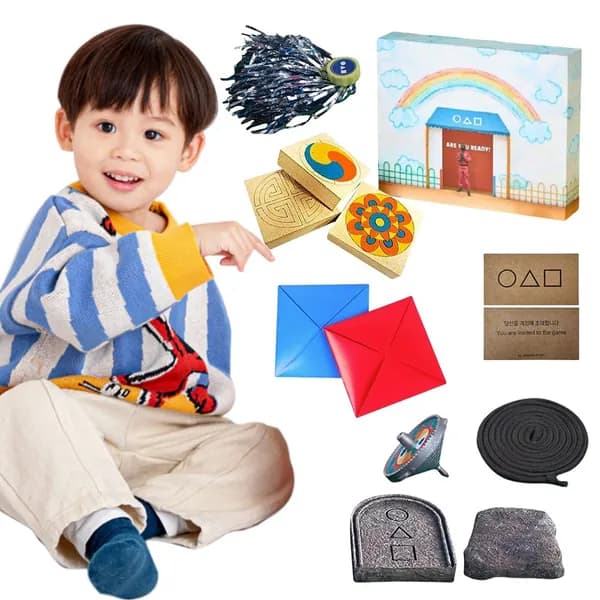 Игра DDAKJI с переворотом фишек, деревянные пластинки