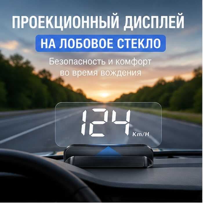 Проектор на лобовое стекло арт. M3