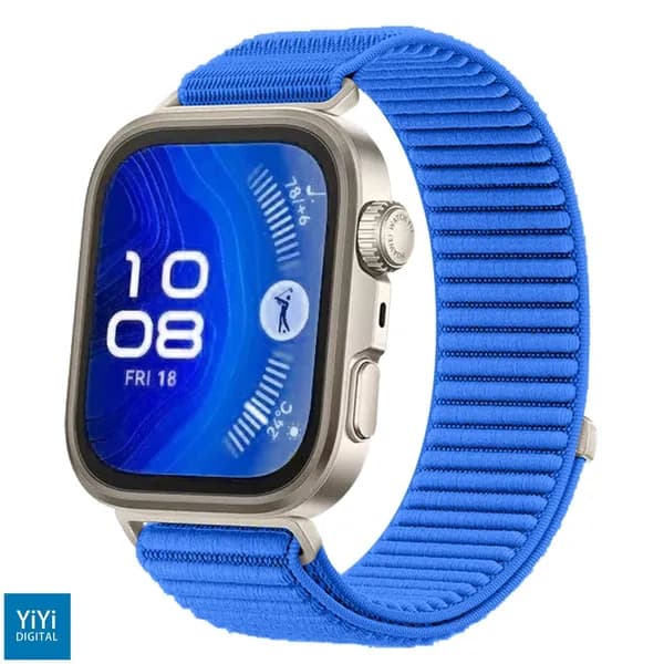 Название: Нейлоновый плетеный ремешок для Huawei Watch Fit3/Fit4/Fit4 Pro, мягкий легкий спортивный браслет с горным узором