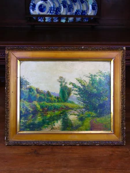 Картина. Фанера. Масло. 19 век. Европа