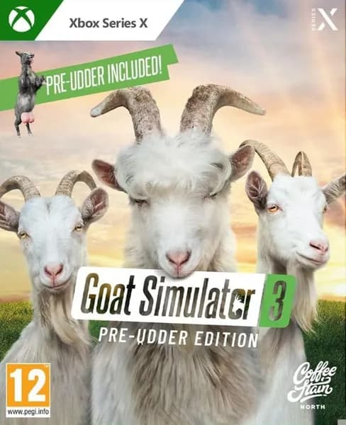 Игра Goat Simulator 3 Pre-Udder Edition Xbox Series X Русская Версия Диск на Xbox Series X