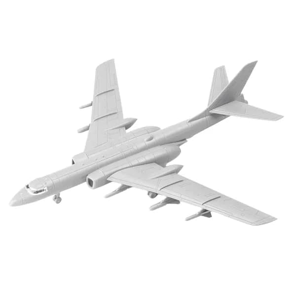 Модель самолета H6K, сборная модель для коллекционеров и декора, 1:144, с подставкой