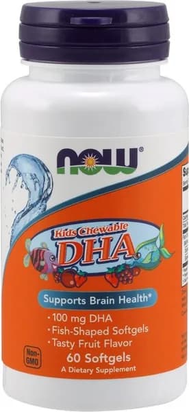 Нау Фудс Докозагексаеновая Кислота (Dha) Пастилки 892,8Мг №60 (Бад)