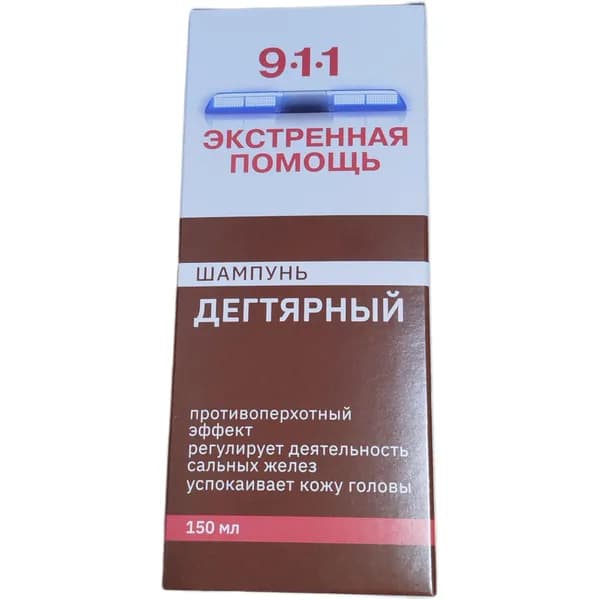 911 Ваша служба спасения Шампунь для волос, 150 мл
