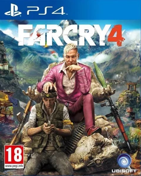 Игра Far Cry 4 PS4 Диск на PS 4
