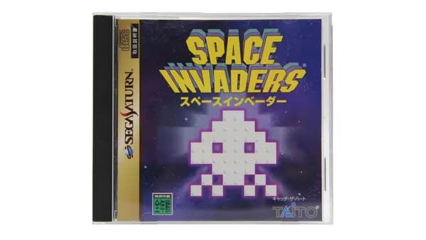 Space Invaders (Sega Saturn, NTSC-J) Винтаж