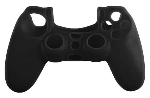 Силиконовый чехол для геймпада DualShock 4 (черный)