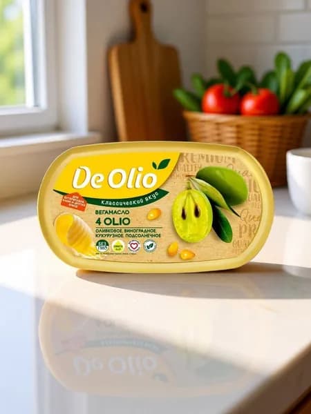 Крем De Olio на растительных маслах 72,5% 220 г