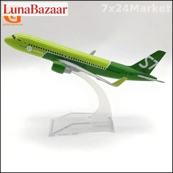 Эксклюзивная коллекционная модель S7 Airlines Аэробус A320, статичный макет из металла для авиадекора