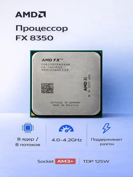 Процессор fx 8350