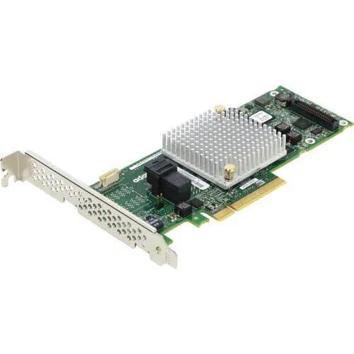 Контроллер Adaptec Microsemi 8405 ASR-8405 формата 9300 9311 9361 аппаратный SAS SATA RAID c 1 портом SFF-8643 (на 4 диска) слот PCI-E x8