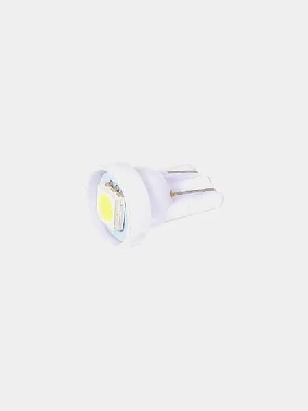 Лампа авто LED T10 smd 1 5050 12v белый