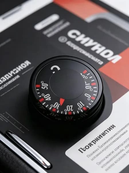 Мини-термометр для автомобиля, 2 штука.
