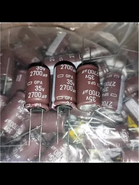 Конденсаторы NCC GPA 35V2700UF 10шт
