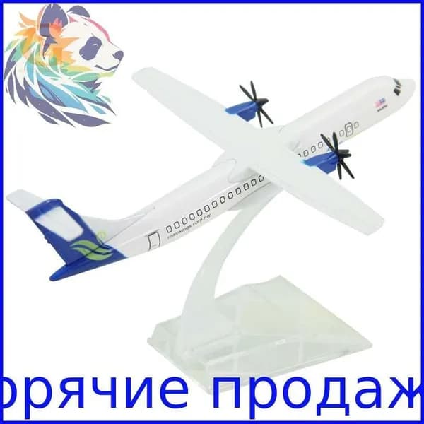 Малайзия АТR-72 Модель Самолета, Металл Авиационные Модели