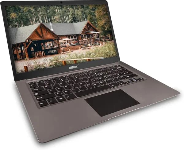 SANTIN Fusion5 A90B+ Pro Ноутбук 14.1", Intel Celeron N3350, RAM 4 ГБ, SSD 160 ГБ, Intel HD Graphics 500, Windows Home, бежевый, зеркальный, Английская раскладка