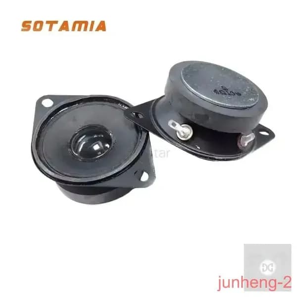 SOTAMIA 2PCS 2-дюймовый Твитер Аудио Мощный динамик 4 Ом 10 Вт 52 мм, Hifi Музыкальный Домашний кинотеатр Bluetooth громкоговоритель