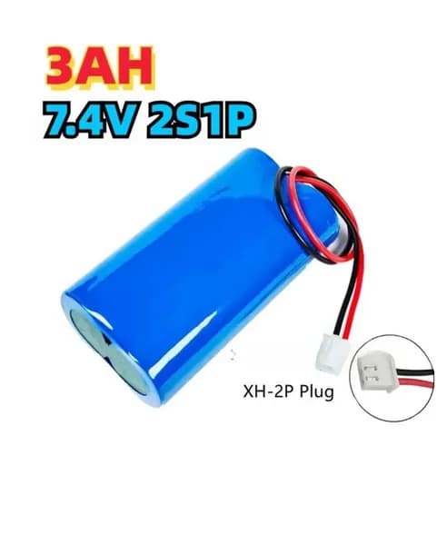 18650 2S1P 7.4 В литий-ионная аккумуляторная батарея 3000 мА со встроенным BMS 2P, подходящим для вертолетов RC, электроинструментов