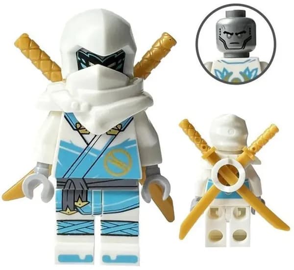 Конструктор Ninjago "Восстание Драконов": Фигурка Зейн Совместим с Лего Подарок для мальчиков на Рождество/День рождения