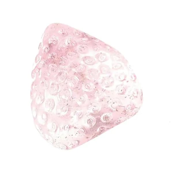 Антистрессовая игрушка Клубника , Блестящая пудра - 110g