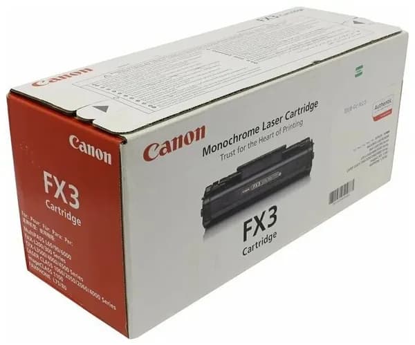 Картридж лазерный CANON (FX-3) L250/260i/300, MultiPASS L60/90, черный, оригинальный, ресурс 2700 страниц, 1557А003