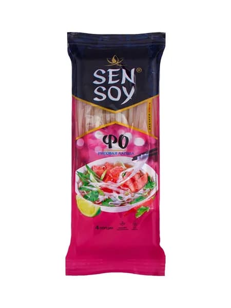 Лапша Sen Soy Fo-Kho рисовая, 200 гр