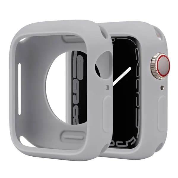 Чехол для Apple watch 1 2 3 4 5 6 SE 42mm 44mm, Силиконовый