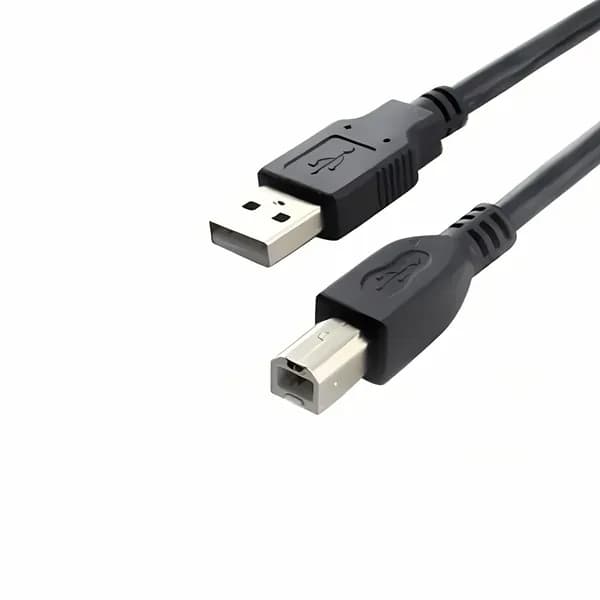 Кабель для принтера, сканера, МФУ USB 2.0 AM и USB B удлинитель провод юсб для сканера, цифрового пианино