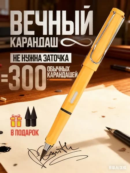 Карандаш, твердость: HB (Твердо-мягкий), толщина: 0.5 мм, 1 шт.