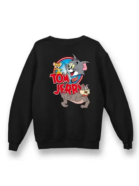 Свитшот Лонгслив Tom and Jerry Том и Джерри Мультсериал