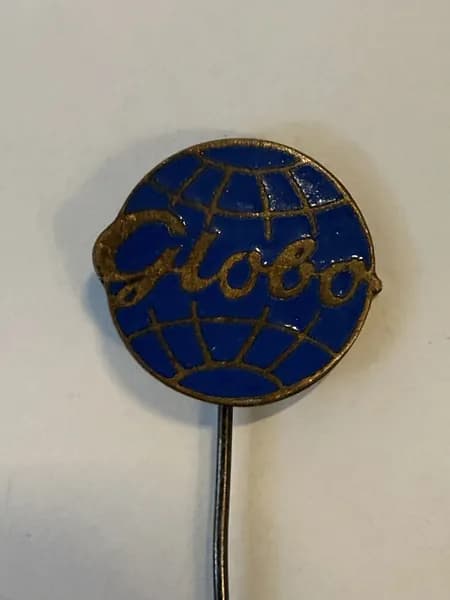 Коллекционный значок Globo с глобусом