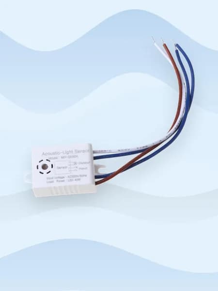 220V Голосовой датчик света Автоматический выключатель