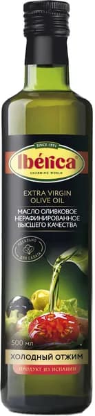 Масло оливковое IBERICA Extra Virgin, 500 мл