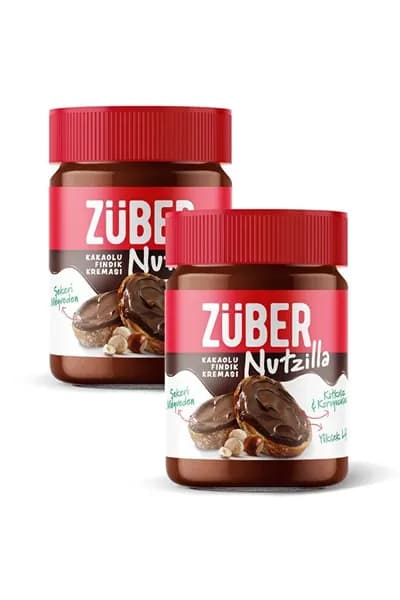 Zber Nutzilla Какао-фундучный крем 315 г, 2 упаковки