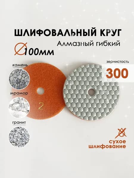Круг шлифовальный 100 x 5 x M14; 120  зуб.; P300