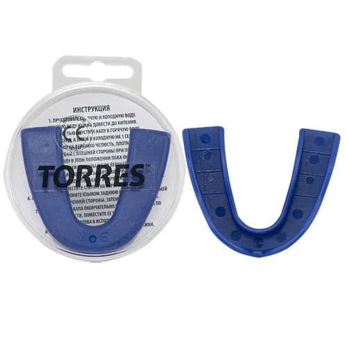 Капа боксерская TORRES PRL1021BU, синяя