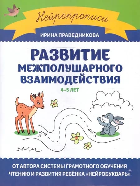 Развитие межполушарного взаимодействия 4-5 лет | Праведникова Ирина Игоревна